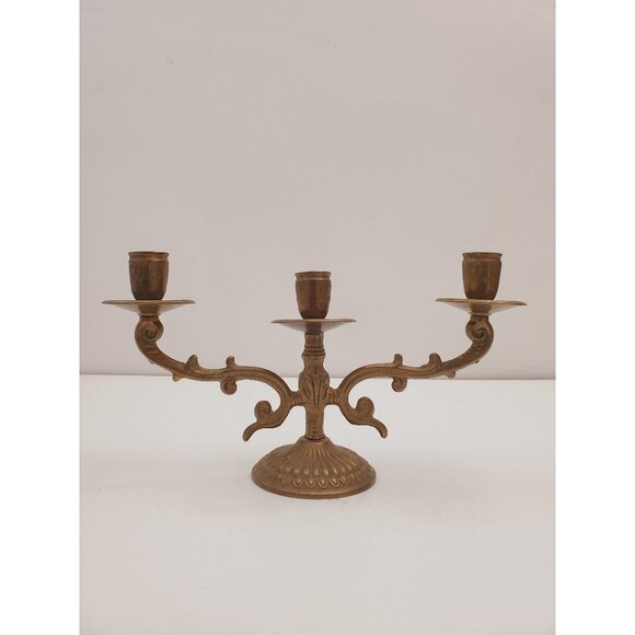 Vintage candelabra candle holders/ 3 arm candelabras/ candelabra perfect for - Picture 1 of 10